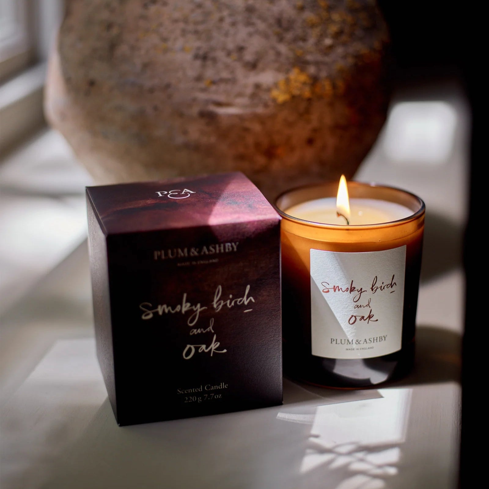 Smoky Birch & Oak Candle