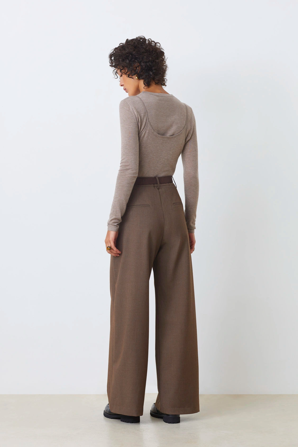 Suncoo Jonas Trousers Mocha Taupe