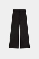 Load image into Gallery viewer, Suncoo Woven Pant Jet Black Trousers
