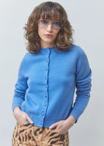 Load image into Gallery viewer, Suncoo Geski Sky Blue Cardigan
