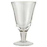 Load image into Gallery viewer, Wine Glass Etched Leaf Design
