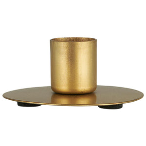 Gold Dinner Candle Holder Simplicity