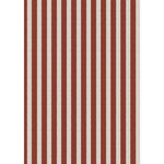 Load image into Gallery viewer, Gift Wrap Roll 5mt Red Stripe Design Textile Look
