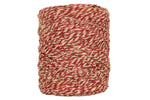 Load image into Gallery viewer, Thick Cord Twine Red and Natural 10mts
