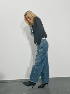 MosMosh Rosy Galleon Jeans Dark Blue