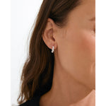 Load image into Gallery viewer, Solidarity Small Bubble Earrings Silver
