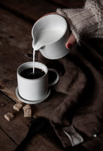 Load image into Gallery viewer, Milk Jug Ceramic Soft White
