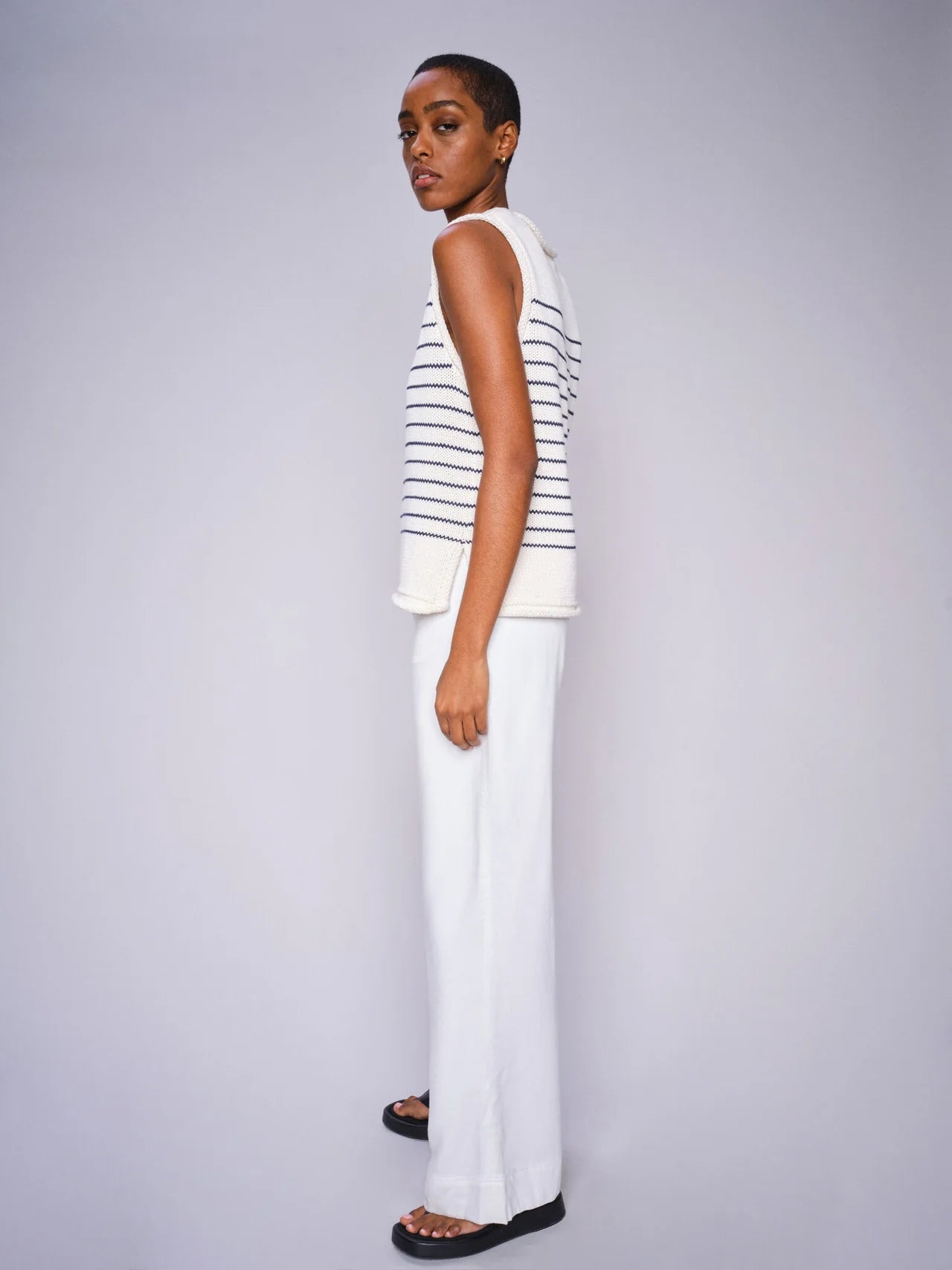 MosMosh Soey Beaumont Pant Ecru Trousers