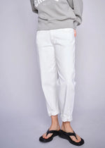 Load image into Gallery viewer, MosMosh Aymen Melo Jeans White
