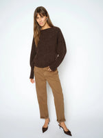 Load image into Gallery viewer, MosMosh Aymen Len Pant Dark Camel
