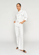 Load image into Gallery viewer, MosMosh Dara Deluxe Jeans Bright White
