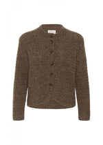 Load image into Gallery viewer, Part Two Ceylan Chocolate Cardigan
