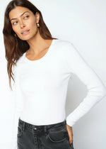 Load image into Gallery viewer, MosMosh Mali White Long Sleeved Tee
