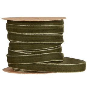 Velvet Ribbon Spool 10m Various Colours