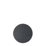 Load image into Gallery viewer, Small Round Placemat Black Faux Stone
