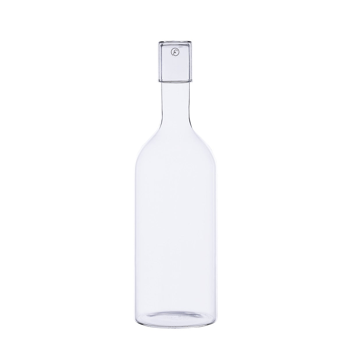 Glass Serving Bottle with Glass Lid