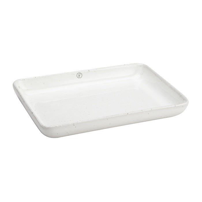 Serving Plate Ceramic Natural Off White