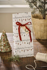 Load image into Gallery viewer, PAPER GIFT BAG CHRISTMAS GARLAND DESIGN

