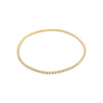 Load image into Gallery viewer, Arash Pearl Bracelet Gold Elasticated
