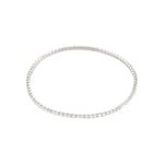 Load image into Gallery viewer, Arash Crystal Bracelet Silver Elasticated
