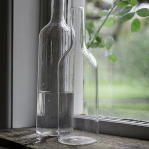 Glass Serving Bottle with Glass Lid