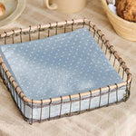 Load image into Gallery viewer, Large Paper Napkins pack of 50 Blue Daisies
