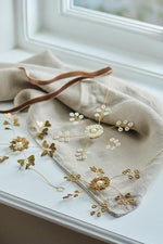 Load image into Gallery viewer, Snowflake For Hanging Fairytale Christmas Brass
