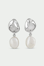 Load image into Gallery viewer, Perla Earrings Silver
