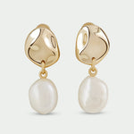Load image into Gallery viewer, Perla Earrings Gold
