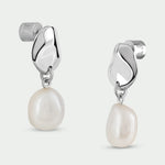 Load image into Gallery viewer, Perla Earrings Silver
