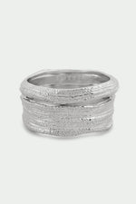 Load image into Gallery viewer, Contour Ring Silver
