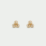 Load image into Gallery viewer, Ritual Stud Earrings Gold
