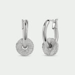 Load image into Gallery viewer, Cedar Earrings Silver
