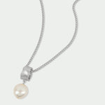 Load image into Gallery viewer, Fresh Water Pearl Necklace Silver
