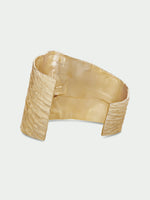 Load image into Gallery viewer, Fold Large Bangle Gold
