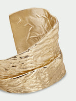 Load image into Gallery viewer, Fold Large Bangle Gold
