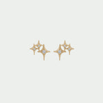 Load image into Gallery viewer, Nova Gold Earrings
