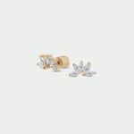 Load image into Gallery viewer, Fade Gold Earrings
