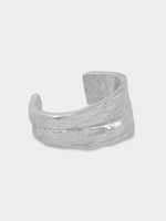 Load image into Gallery viewer, Fold Cuff Earring Silver
