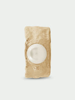Load image into Gallery viewer, Iris Ring Gold with Pearl
