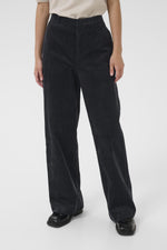 Load image into Gallery viewer, Part Two Clarisse Navy Cord Trousers
