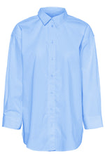 Load image into Gallery viewer, Part Two Savanna Cotton Shirt Sky Blue
