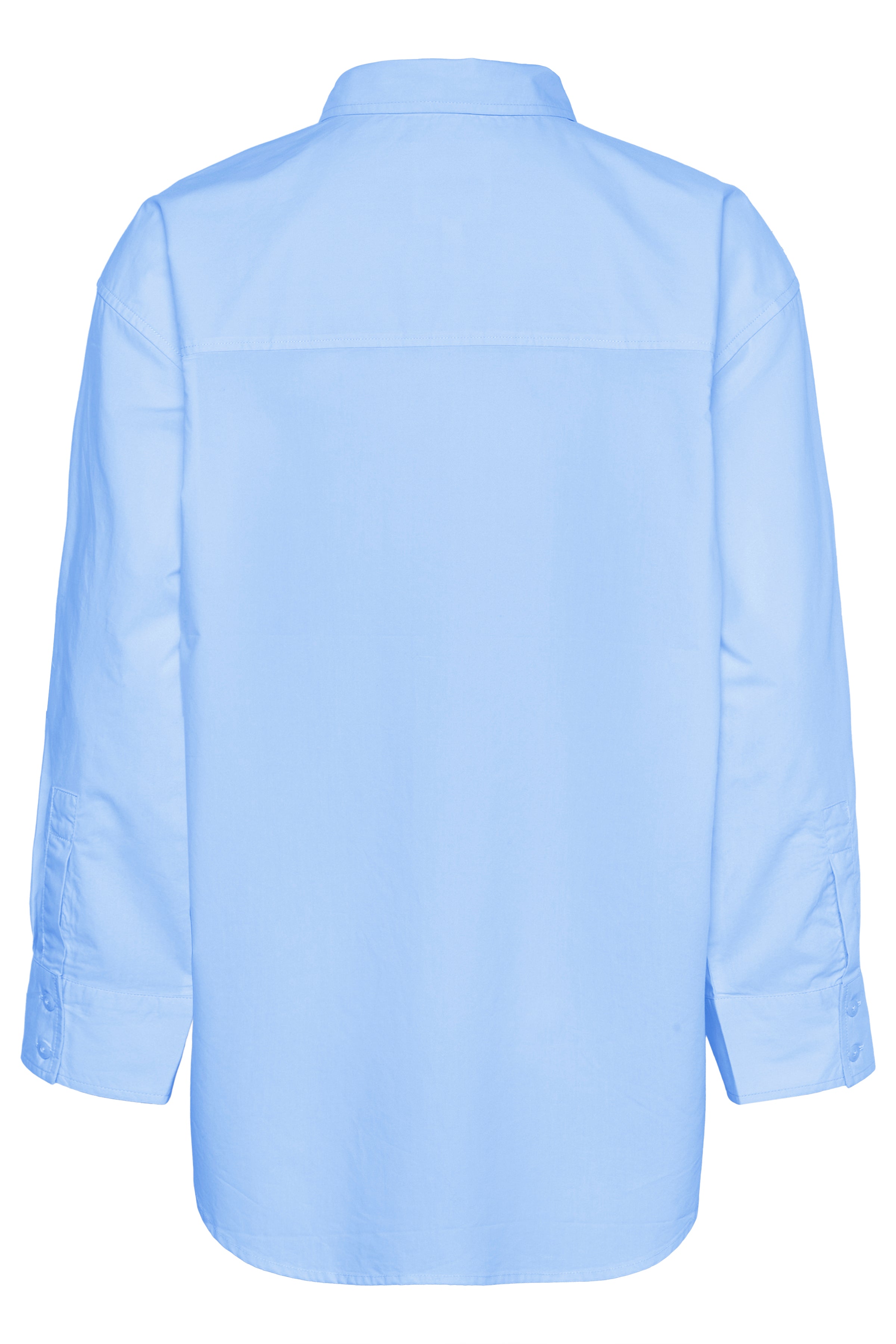 Part Two Savanna Cotton Shirt Sky Blue