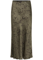 Load image into Gallery viewer, Part Two Laurina Skirt Mocha Brown Print
