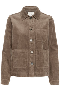 Part Two Lone Cord Jacket Falcon Brown