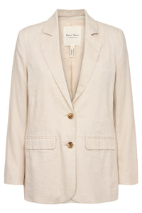 Part Two Nyan Linen Blazer French Oak