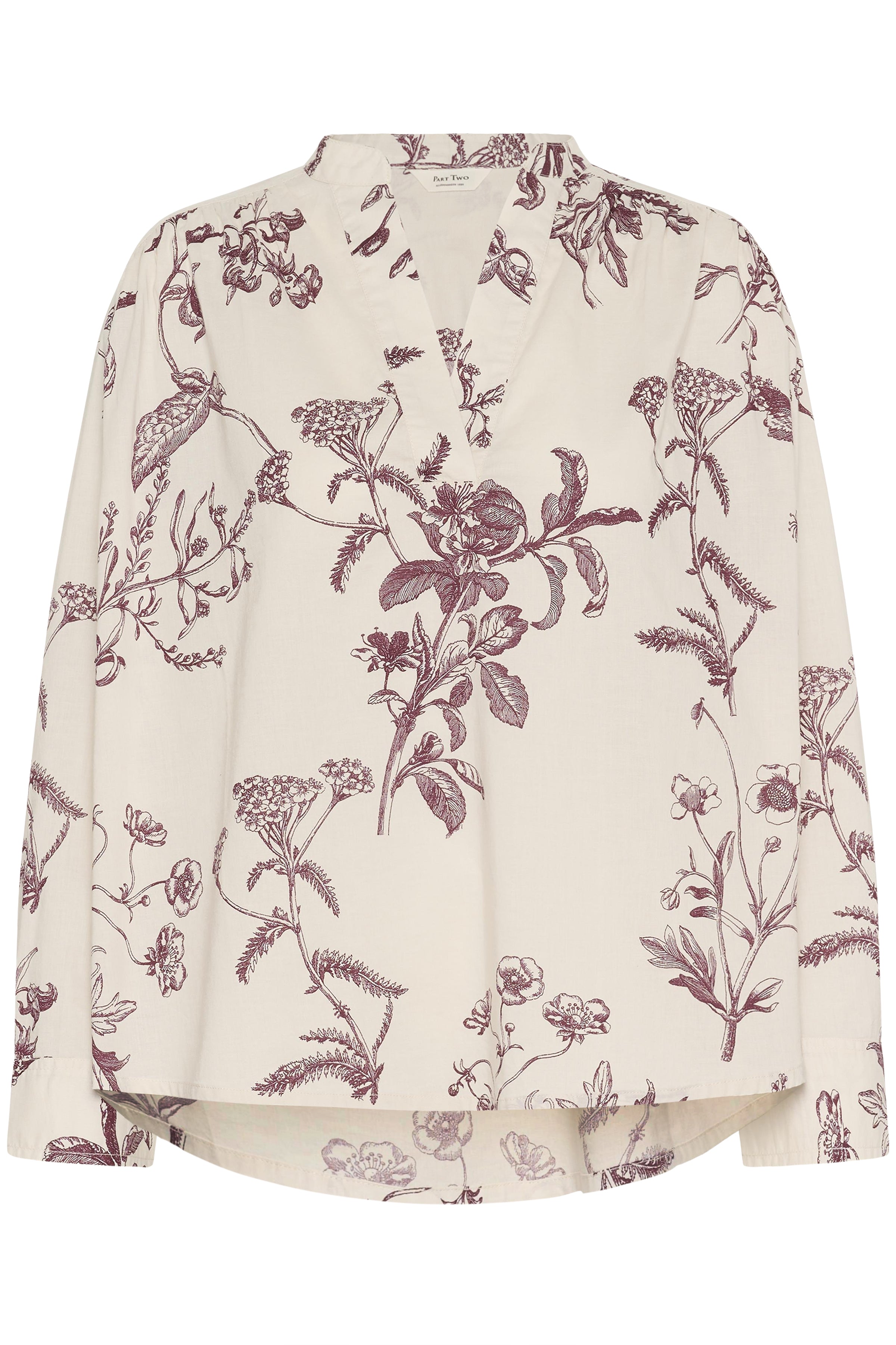 Part Two Natale Blouse Cotton Print