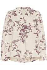 Load image into Gallery viewer, Part Two Natale Blouse Cotton Print
