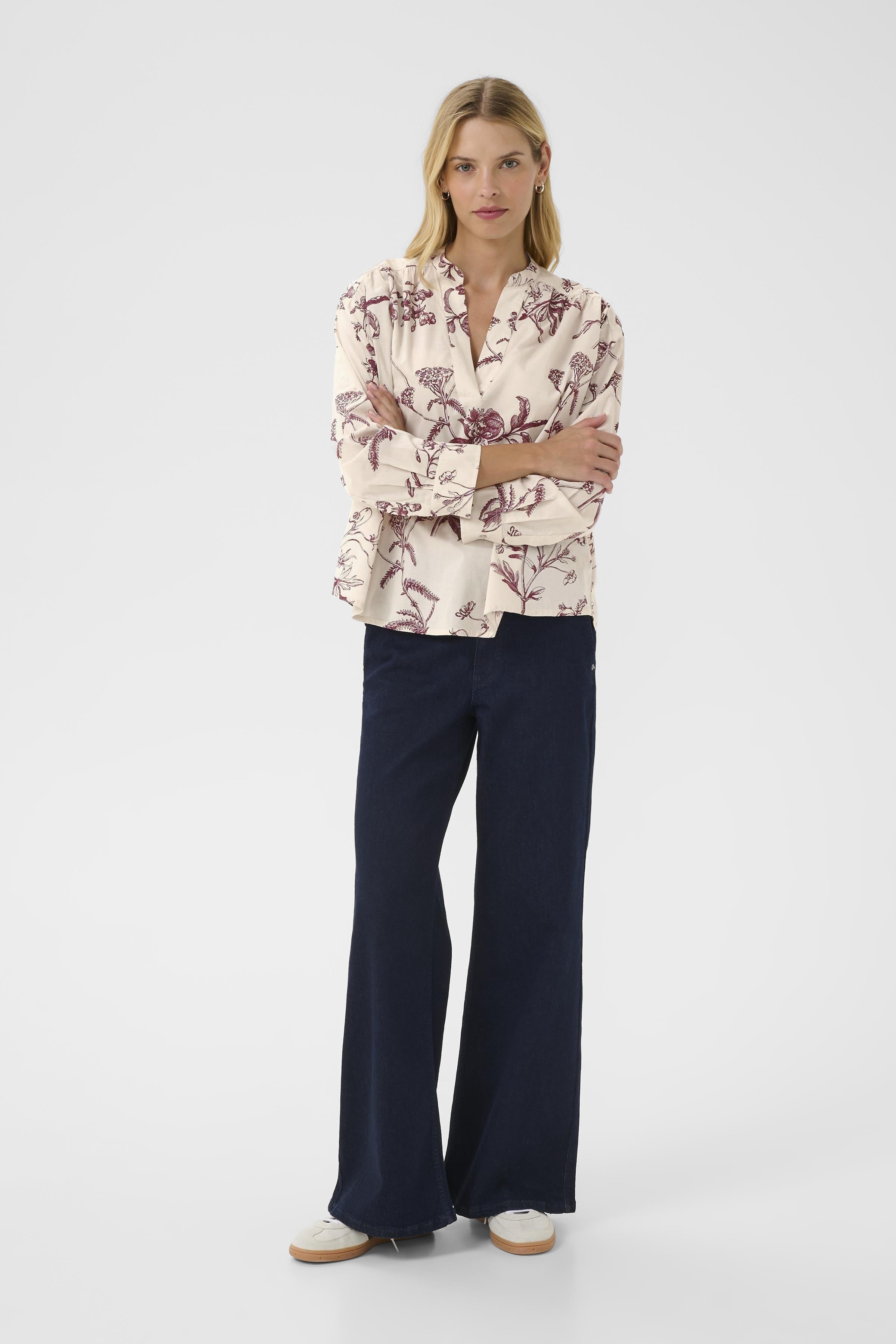 Part Two Natale Blouse Cotton Print