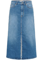 Load image into Gallery viewer, Part Two Sabela Denim Skirt
